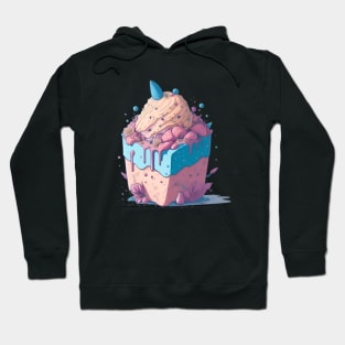 ice cream graffiti illustration Hoodie